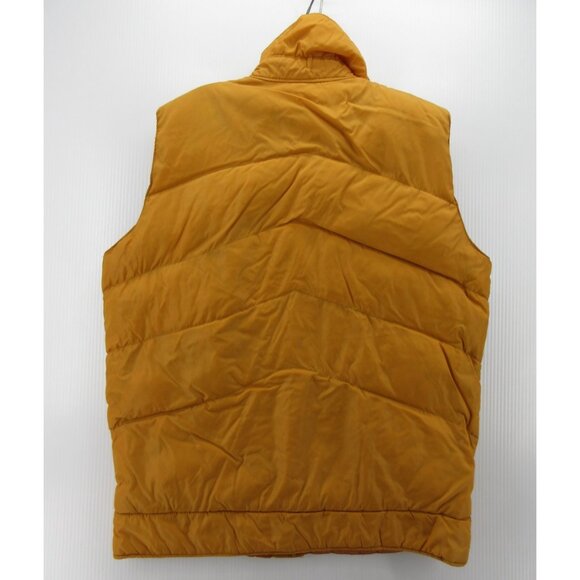 VINTAGE Camel Vest Large Goose Down Puffer Quilted 70s 80s Gorpcore * - Picture 9 of 14